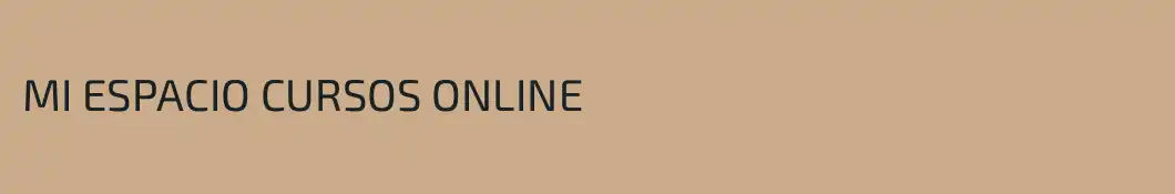 MI ESPACIO CURSOS ONLINE